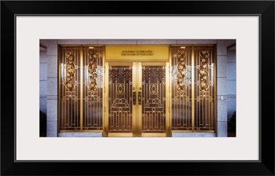 Winter Quarters Nebraska Temple, Golden Doors, Omaha, Nebraska
