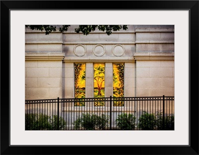 Winter Quarters Nebraska Temple, Stained Glass Window, Omaha, Nebraska