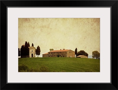 Farm buildings in Tuscany, Italy