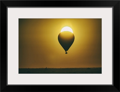 Hot air balloon at sunrise over Bagan, Myanmar