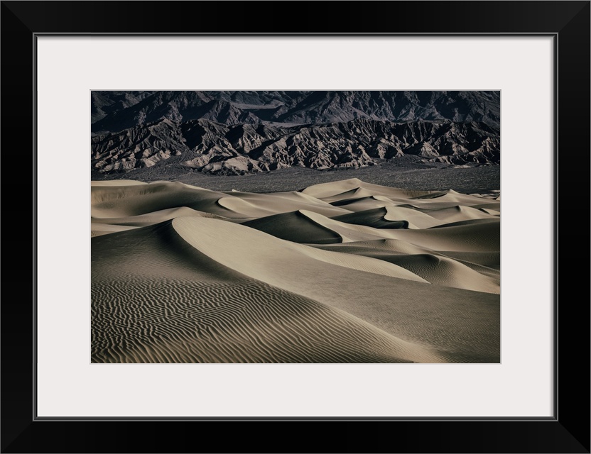 Sunrise at the Mesquite Sand Dunes at Death Valley National Park