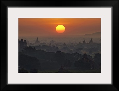 Sunrise In Bagan, Burma