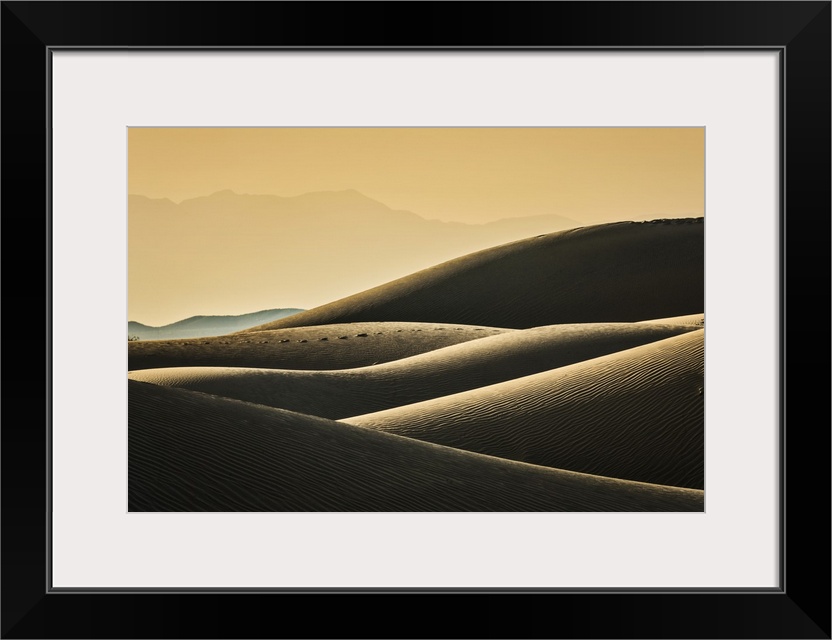 Sunrise over the Mesquite Sand Dunes in Death Valley National Park