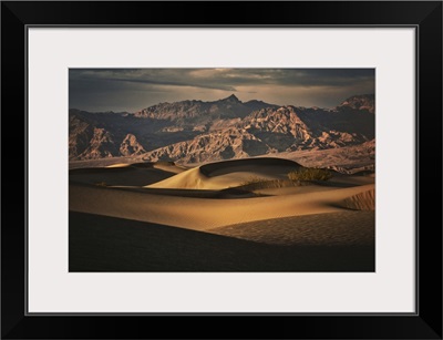 The amazing Mesquite Sand Dunes at Death Valley National Park