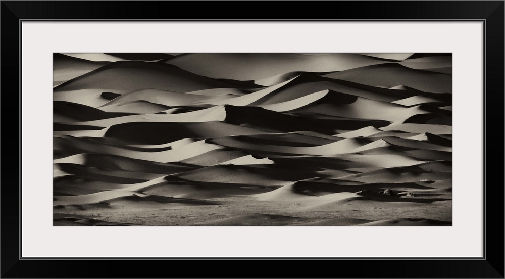 The Mesquite sand dunes in Death Valley National Park