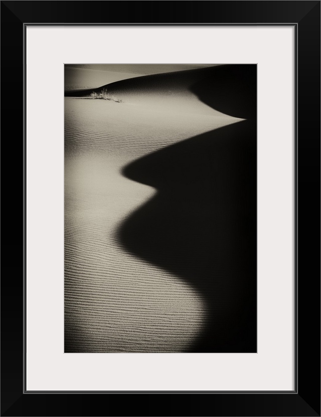 The Mesquite sand dunes in Death Valley National Park