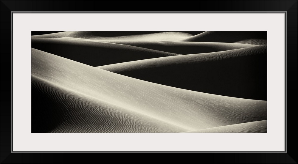 The Mesquite Sand Dunes of Death Valley National Park