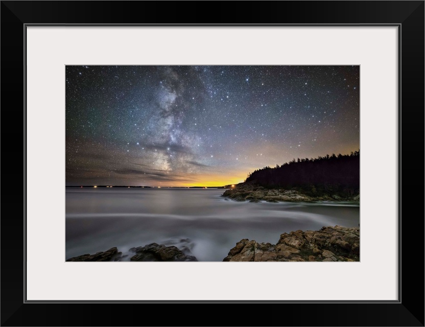 The Milky Way over Acadia National Park