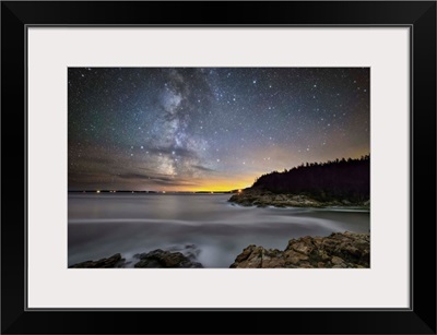 The Milky Way Over Acadia National Park