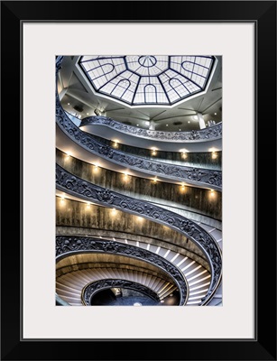 The Momo spiral staircase in the Vatican, Rome