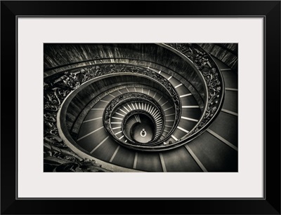 The Momo spiral staircase in the Vatican, Rome