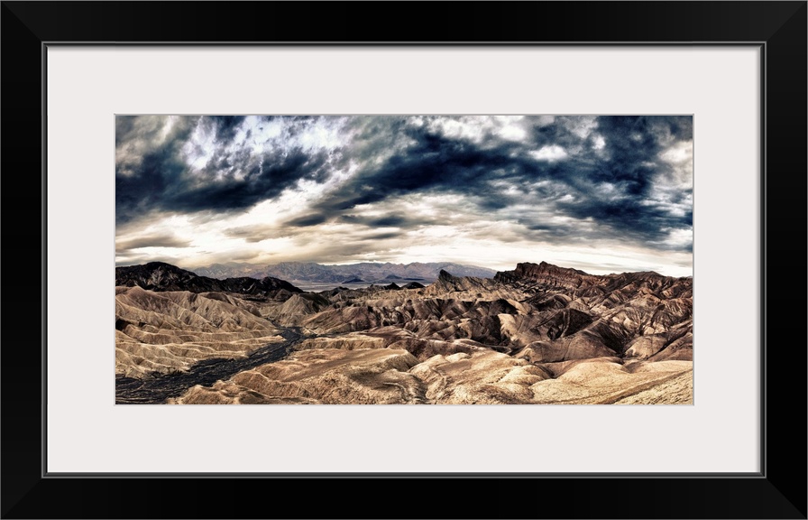 Zabriski Point at sunrise in Death Valley National Park