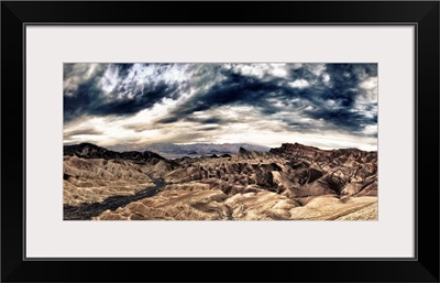 Zabriski Point at sunrise in Death Valley National Park