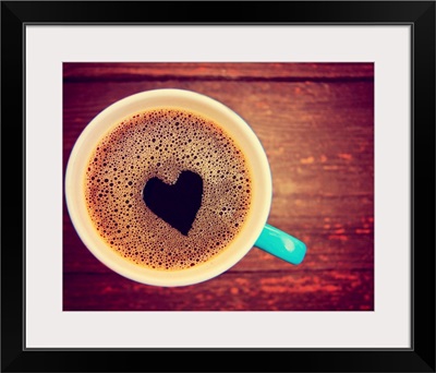 A Cup of Coffee with Heart