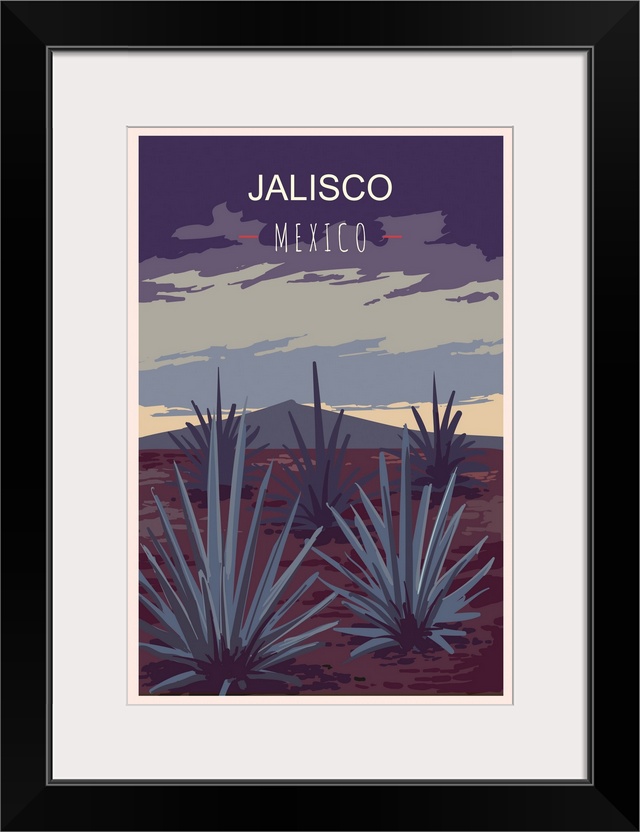 Jalisco Modern Vector Travel Poster