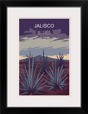 Jalisco Modern Vector Travel Poster