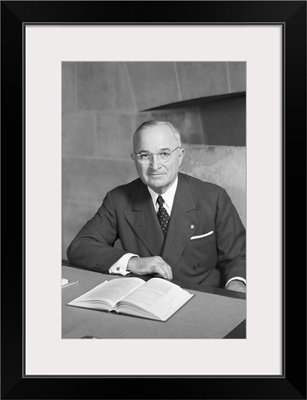 American History Portrait Featuring Harry S. Truman