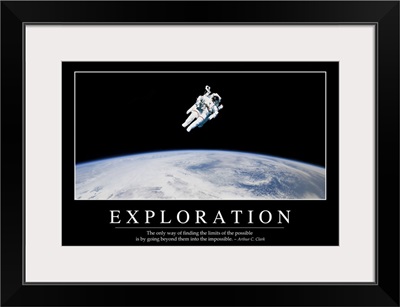 Exploration: Inspirational Quote and Motivational Poster