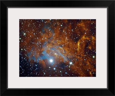 Flaming star nebula in Auriga IC405