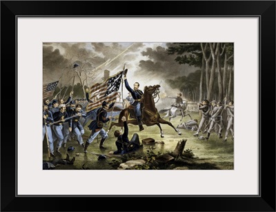 General Philip Kearny's fatal charge at the Battle of Chantilly