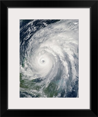 Hurricane Wilma over Mexico