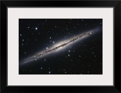 NGC 891, an edge-on spiral galaxy in Andromeda