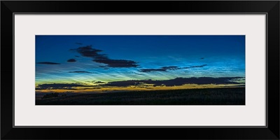 Noctilucent Clouds At Dawn, Alberta, Canada