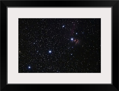 Orion's Belt, Horsehead Nebula and Flame Nebula