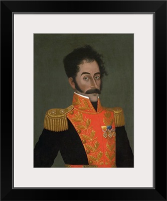 Portrait Painting Of Simon Bolivar, A Venezuelan Military And Political Leader