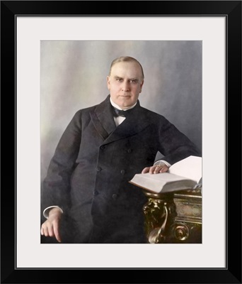 President William McKinley, circa 1900.