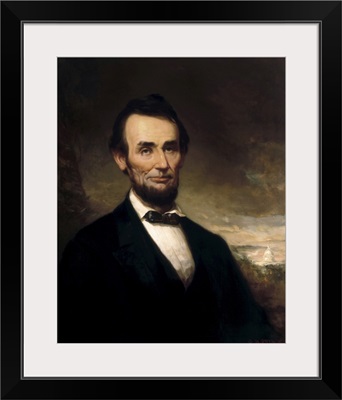 Presidential Portrait Of The 16th U.S. President, Abraham Lincoln