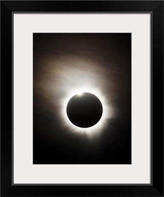 Solar Eclipse with diamond ring effect, Queensland, Australia