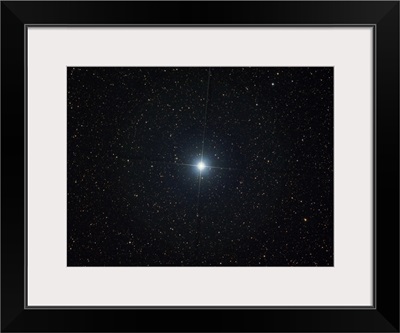 The bright star Altair in the constellation Aquila