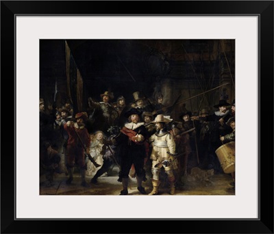 The Night Watch painting by Rembrandt van Rijn