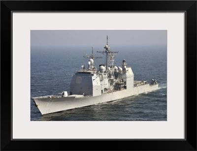 The Ticonderoga-class guided-missile cruiser USS Shiloh
