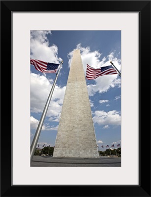 Washington Monument and American Flags, Washington D.C
