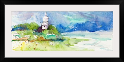 Lighthouse On Coastline