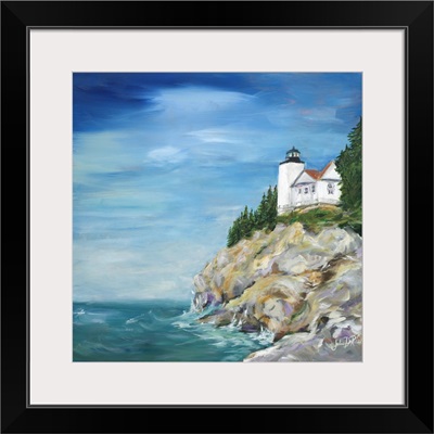 Lighthouse on the Rocky Shore II