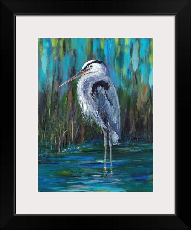 Standing Heron II