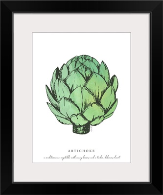 Artichoke Vegetable Kitchen Print