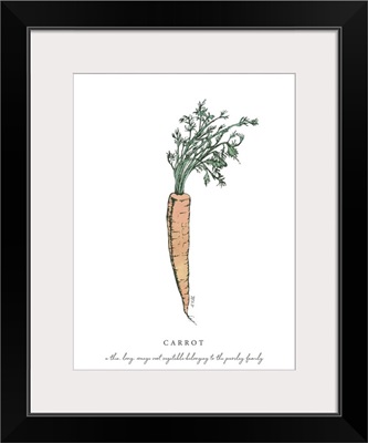 Carrot Kitchen Print