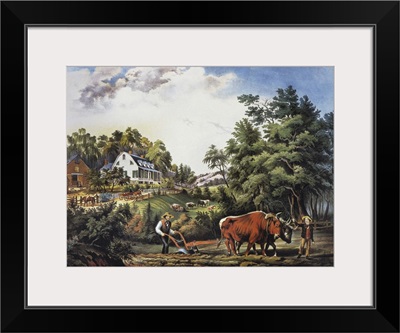 American Farm Scene, 1853