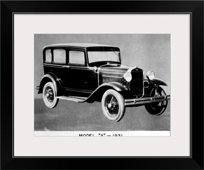 Automobile: Model A Ford, 1931