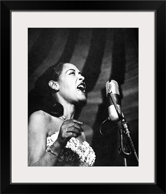 Billie Holiday (1915-1959), American jazz singer