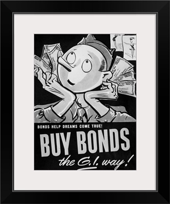 Bonds Help Dreams Come True! Buy Bonds the G.I. Way, 1942