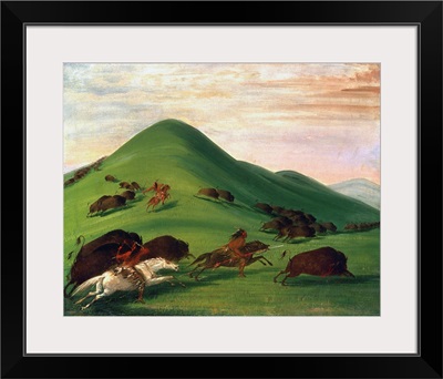 Buffalo Hunt, 1830S