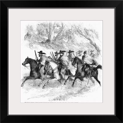 Civil War, Texas Rangers, 1861