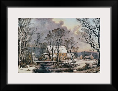 Currier and Ives, Winter Scene