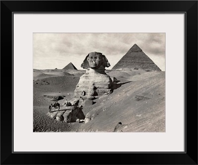 Egypt, Pyramids And Sphinx