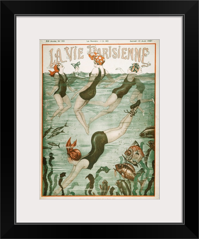 Cover of a summer issue of La Vie Parisienne, 1921.